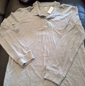 Kids Old Navy long sleeve polo shirt XL 14-16